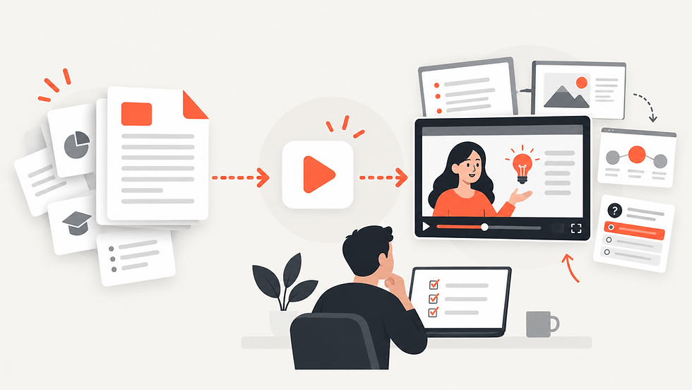 Explisera for Course Creators: Repurposing Existing Learning Material