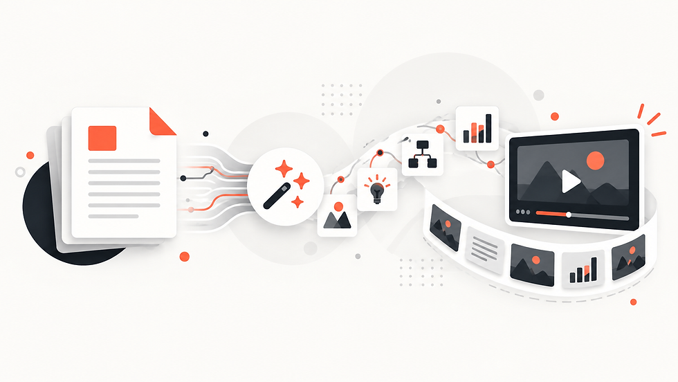 From Document to Visual Story with Explisera