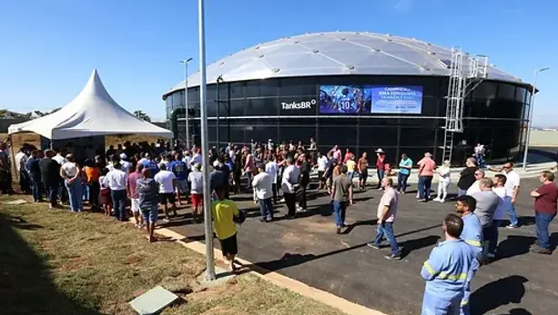 Sanasa inaugura mais três reservatórios de água potável