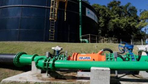 Águas de Joinville instala turbina em tubulação de água para gerar energia elétrica