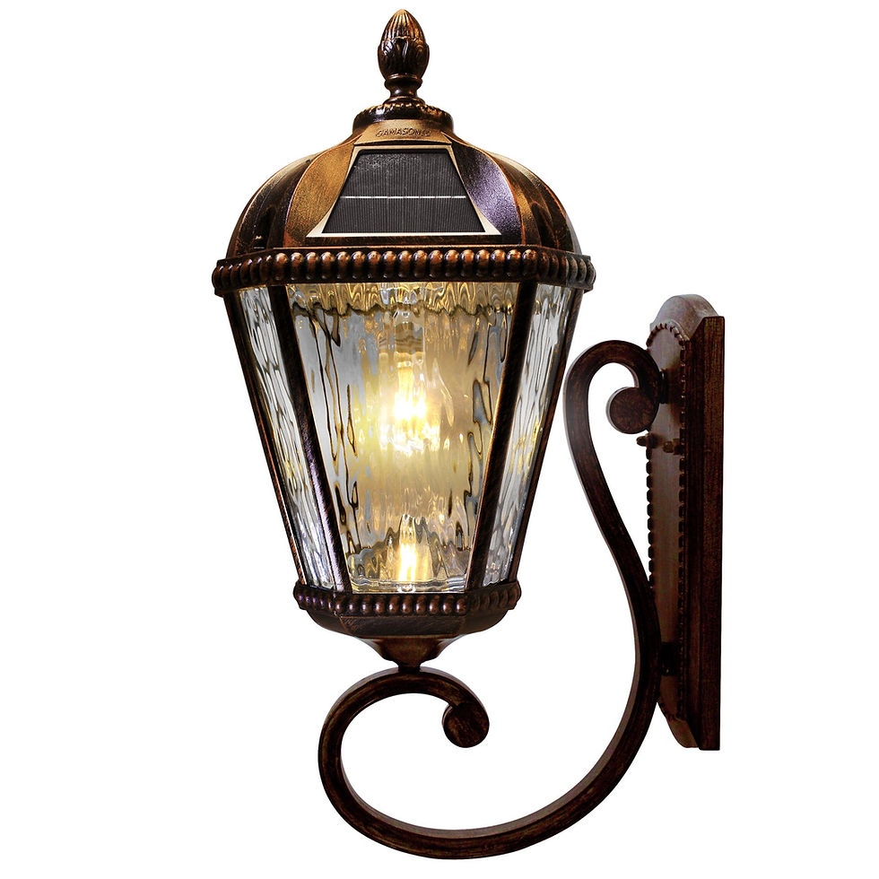 Thumbnail: Royal Bulb Solar Wall Light with patented Solar Light Bulb – Wall Mount