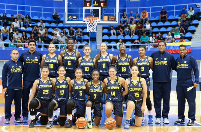 Colombia repite clasificación histórica a una Copa Mundo FIBA, en esta ocasión categoría U19