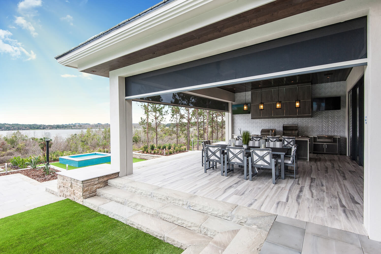 Coastal Florida home interior
