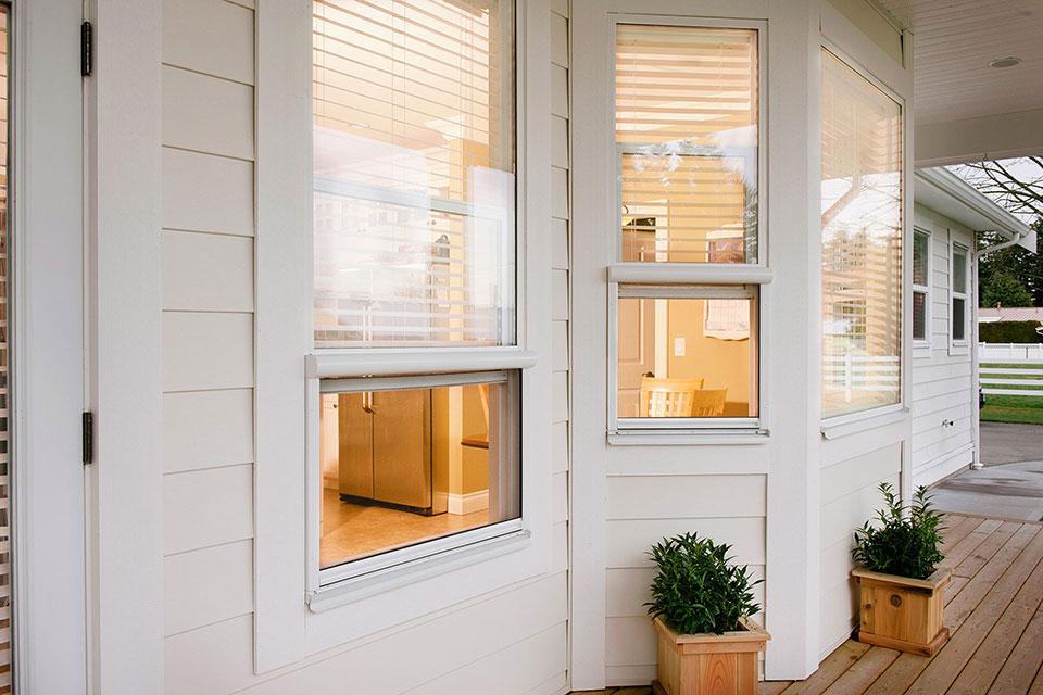 Bright modern window