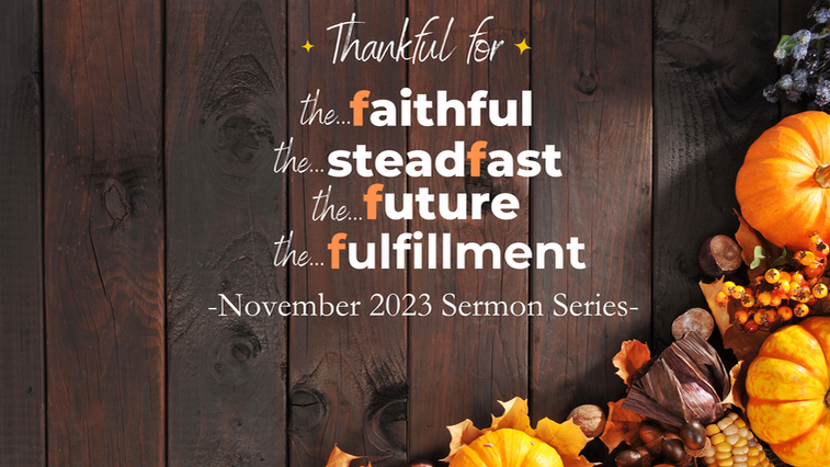 Thanksgiving sermon series