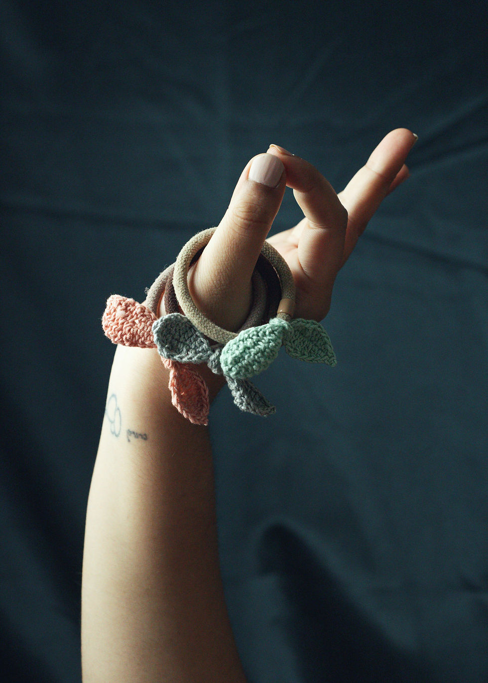 Thumbnail: Three Piggies Hair Scrunchie