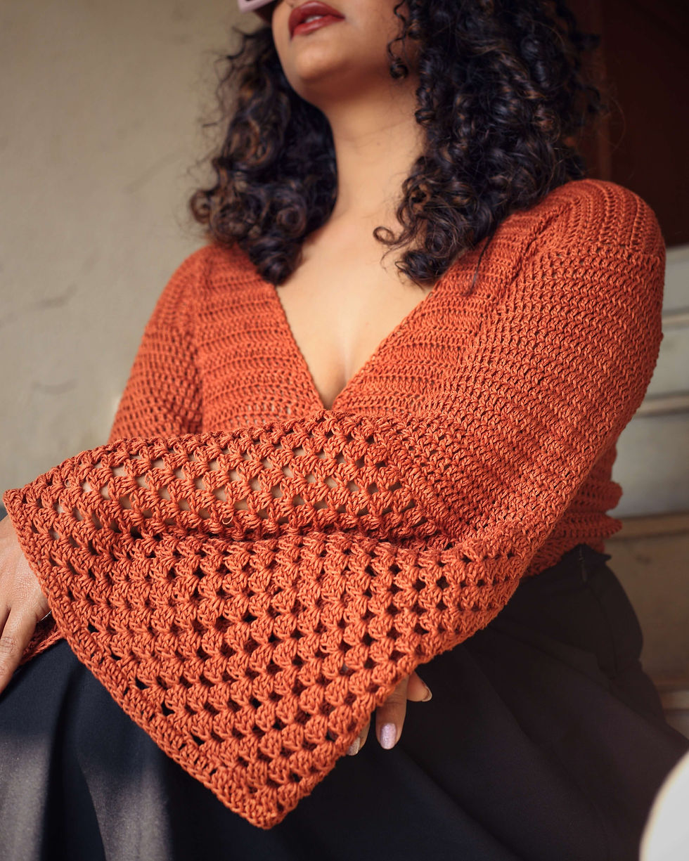 Thumbnail: Flares front tie-up crop top