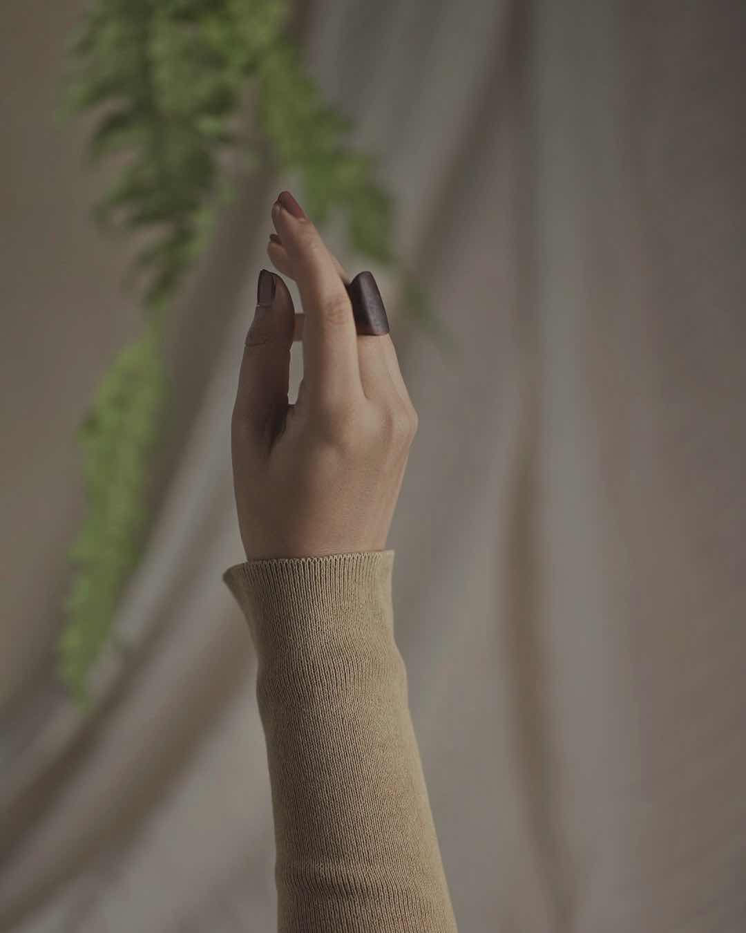 Black valley hand-carved ring