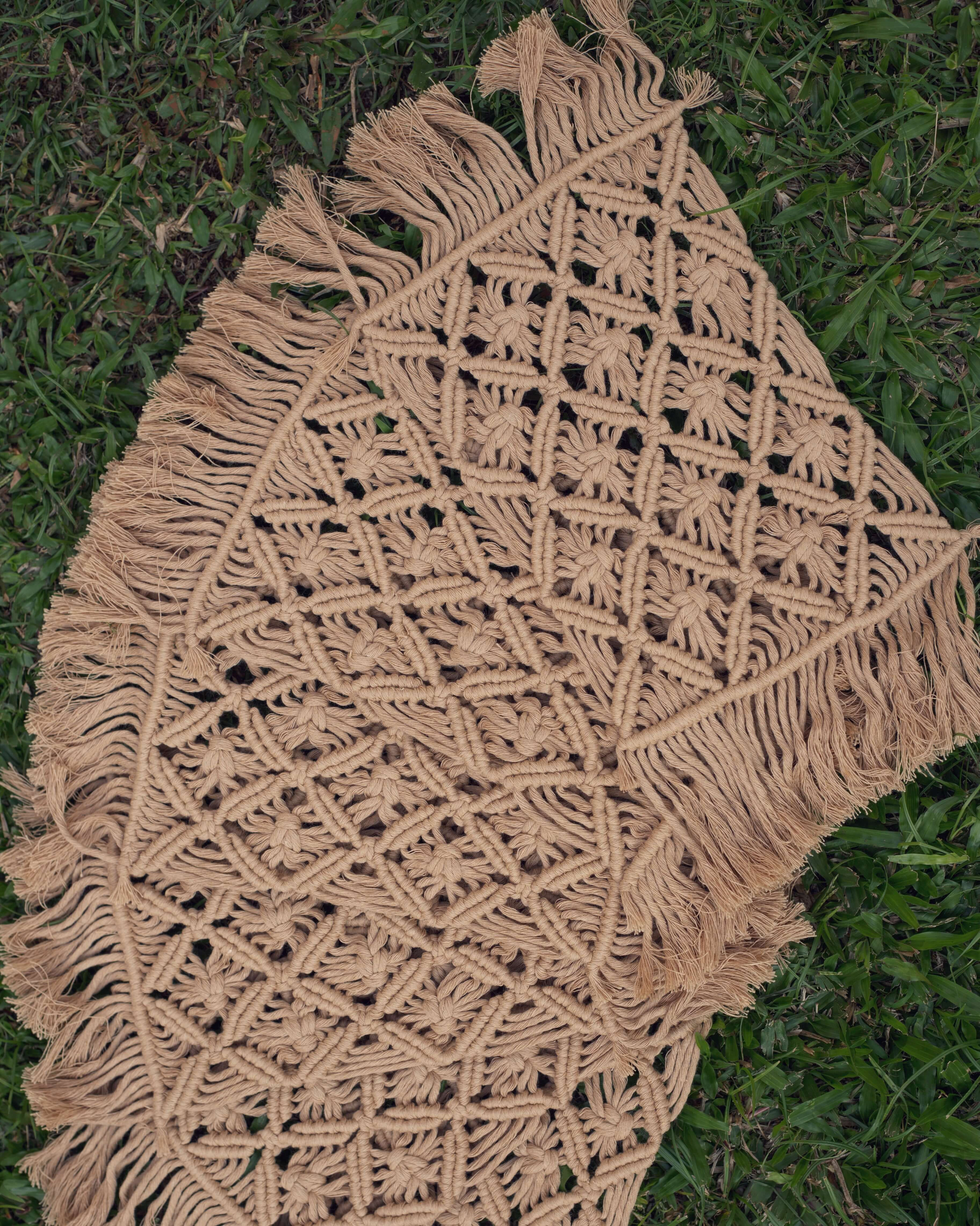 Biscotti macrame placemats