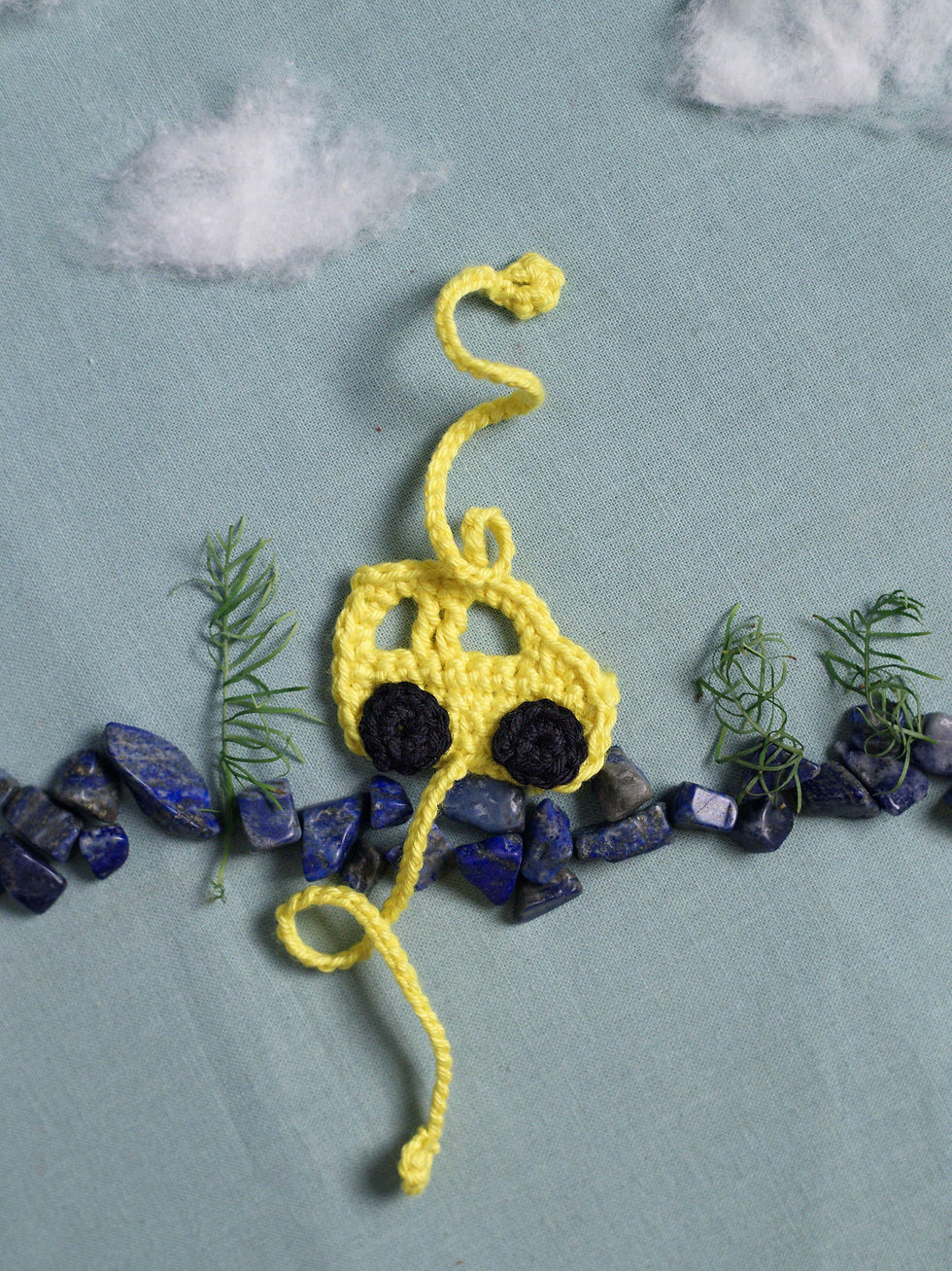 Thumbnail: Super Cars Crocheted Rakhi