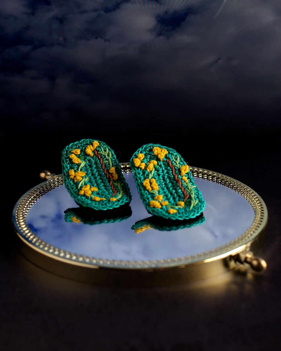 Thumbnail: Knotty fields hair clip set of 2