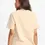Thumbnail: Women Embroidered Round Neck Pure Cotton Beige T-Shirt