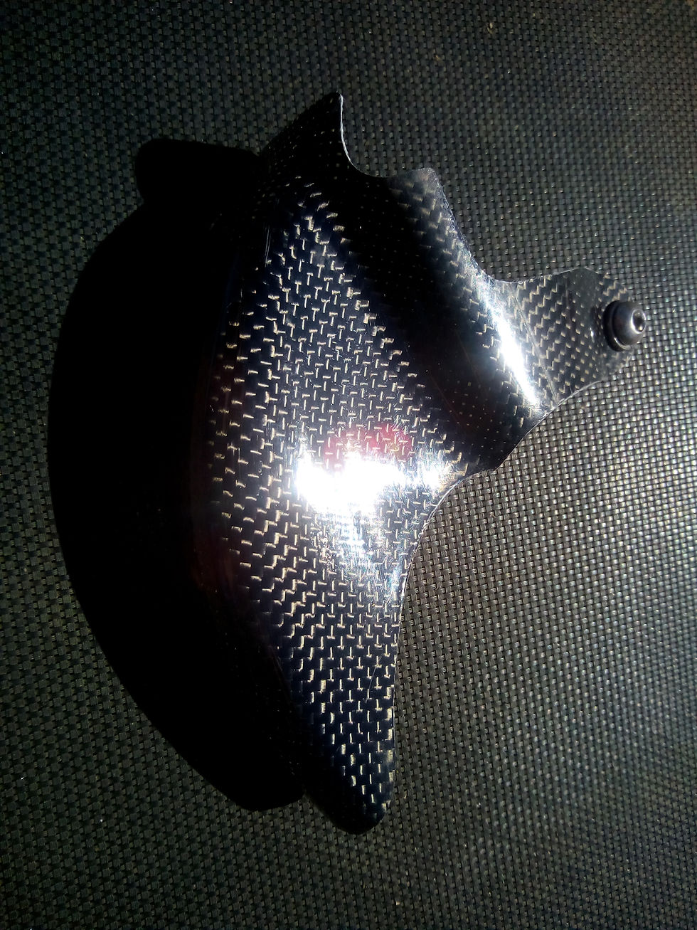 Thumbnail: Mitani Carbon Fibre rear disc guard