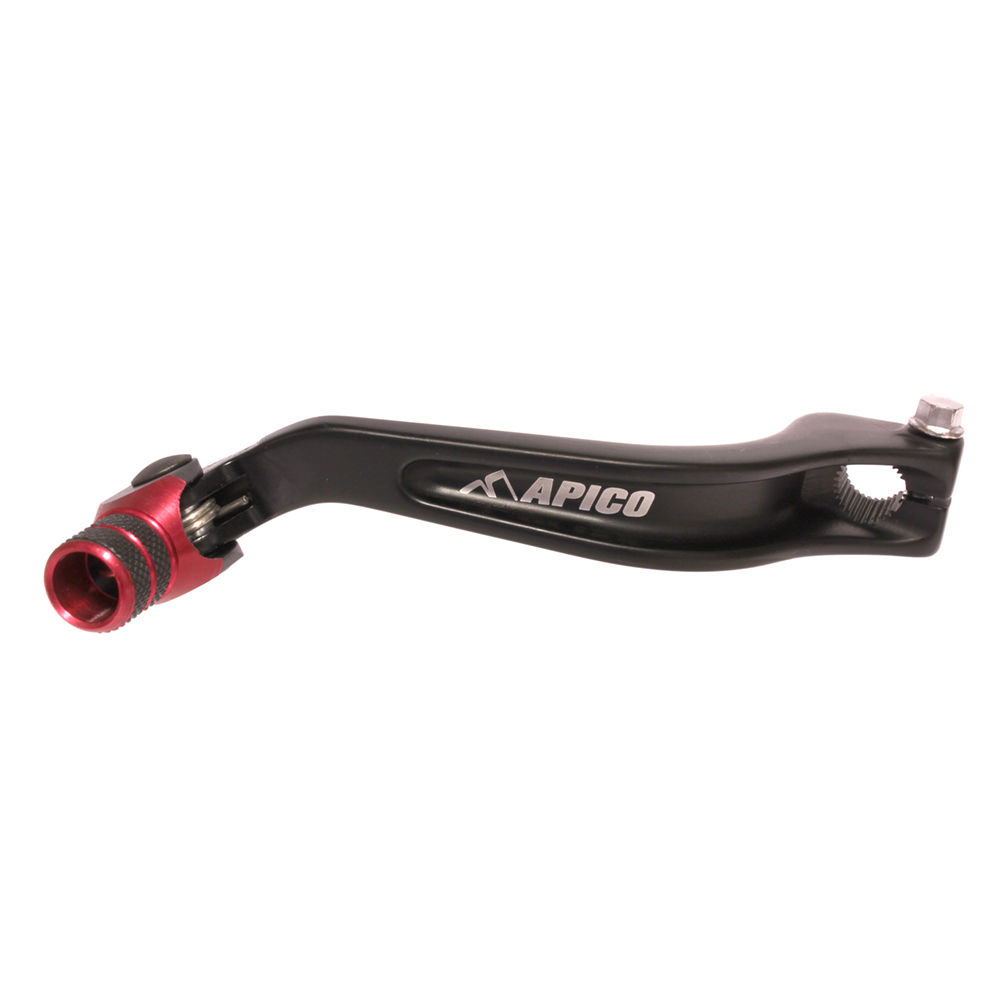 GEAR PEDAL ELITE MONTESA 4RT - SHORT BLACK - RED TIP
