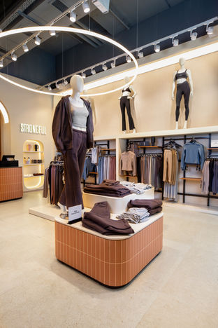 ACTIVEWEAR BRAND RETAIL STORE