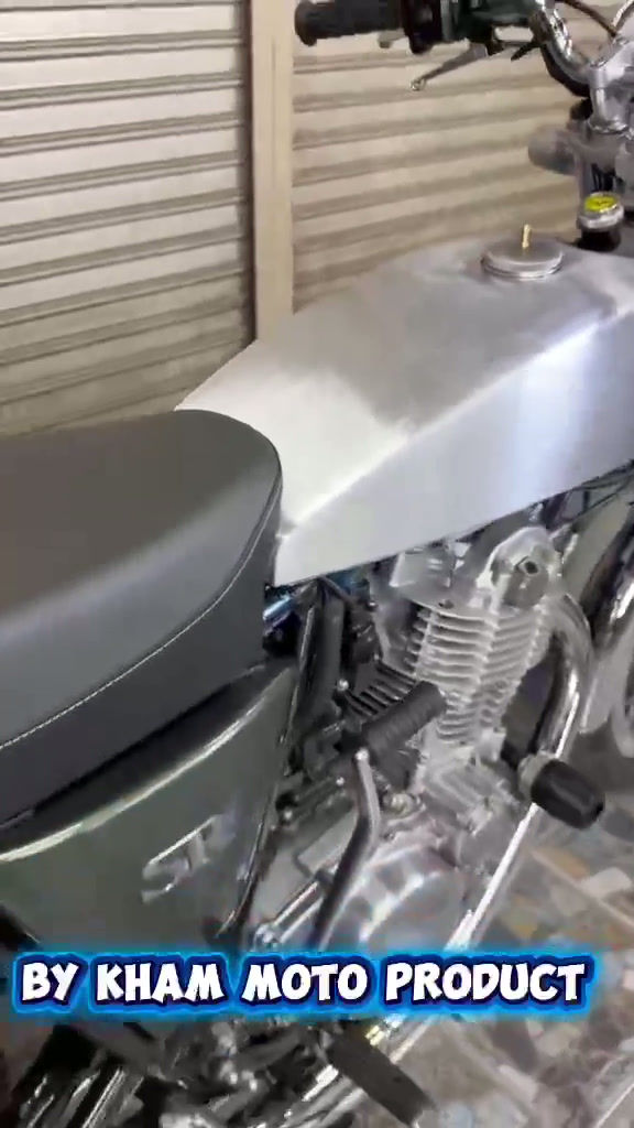 Thumbnail: "Flat Pro" Aluminum Fuel Tank for Yamaha SR400 Fi & Crabu (YAG006)