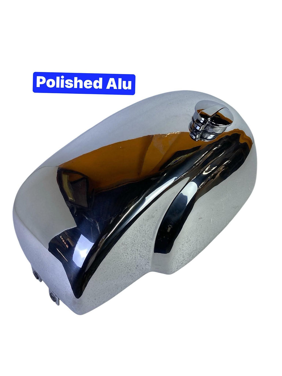 Thumbnail: "Norton Style" Aluminum Tank for Yamaha SR400 Fi & Carb (YAG007)