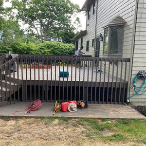Wooden Deck Construction