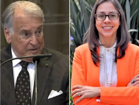 Eduardo Valencia y Carolina Olarte, son los nuevos agentes en el caso Nicaragua-Colombia