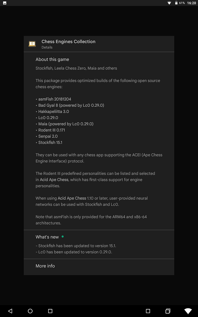 Stockfish 15.1 Chess Engine for Android - Free App Download