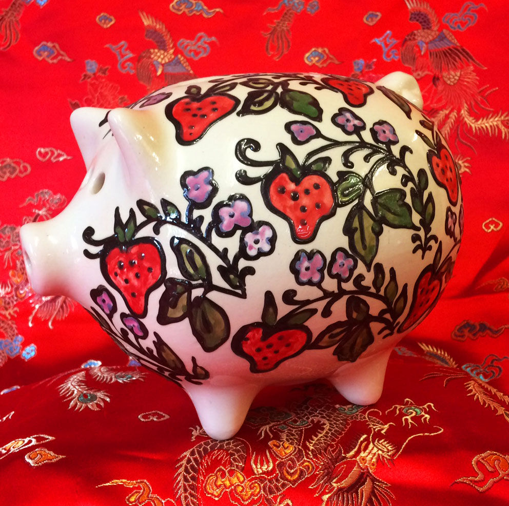 Strawberry Piggybank