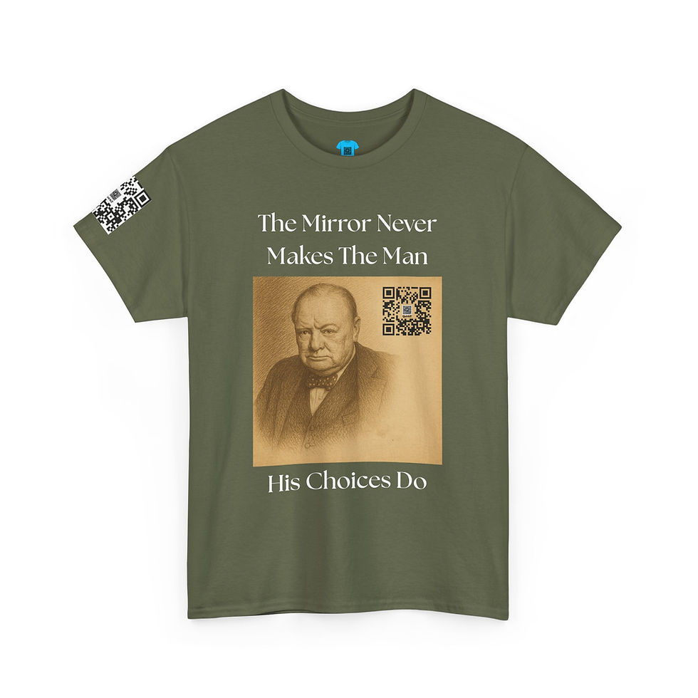 Thumbnail: Motivational Sparks – The Mirror Lies Tee