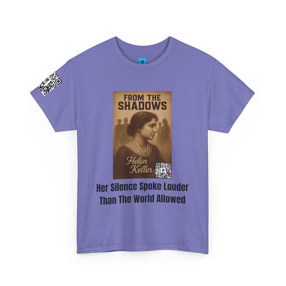 Thumbnail: From the Shadows – Helen Keller Tee