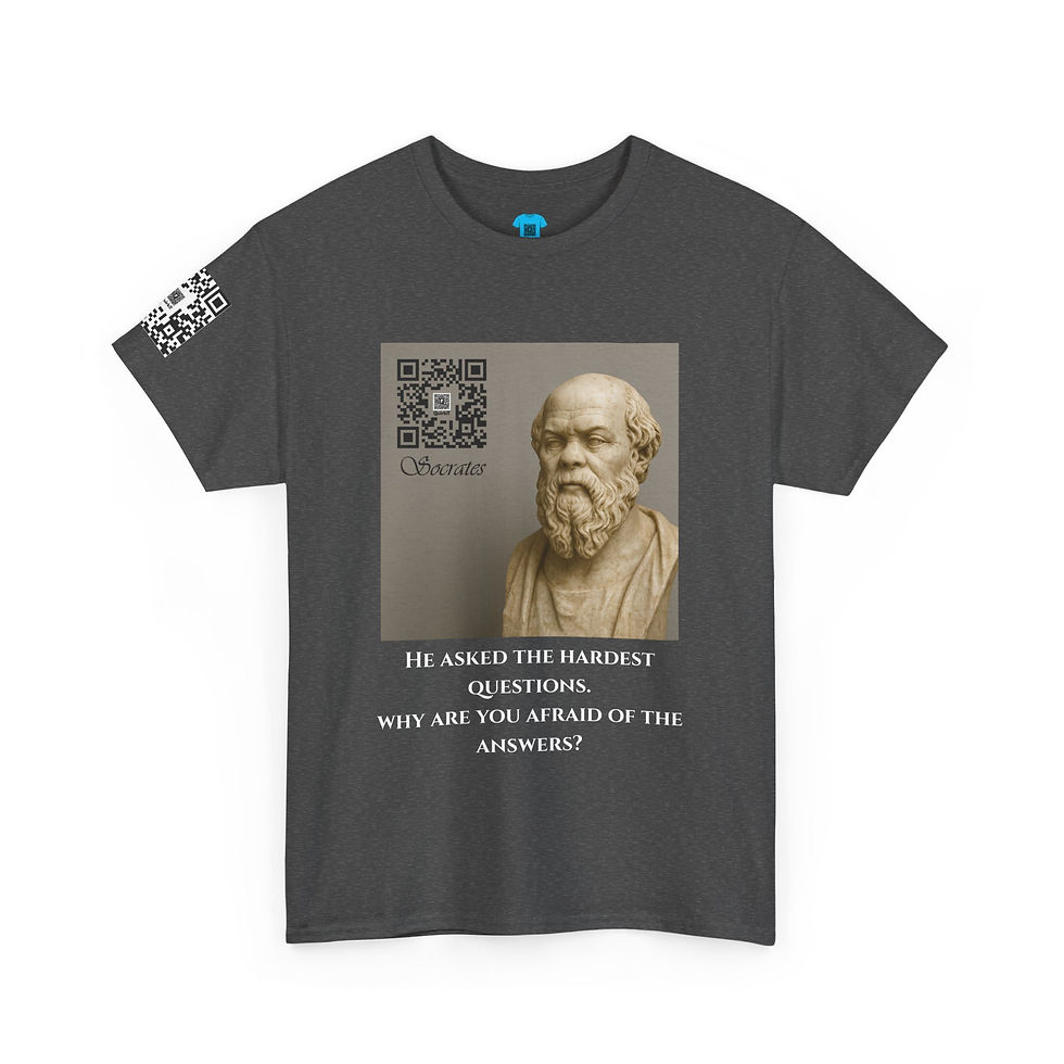 Thumbnail: Legends & Thinkers – Socrates | Know Thyself Tee