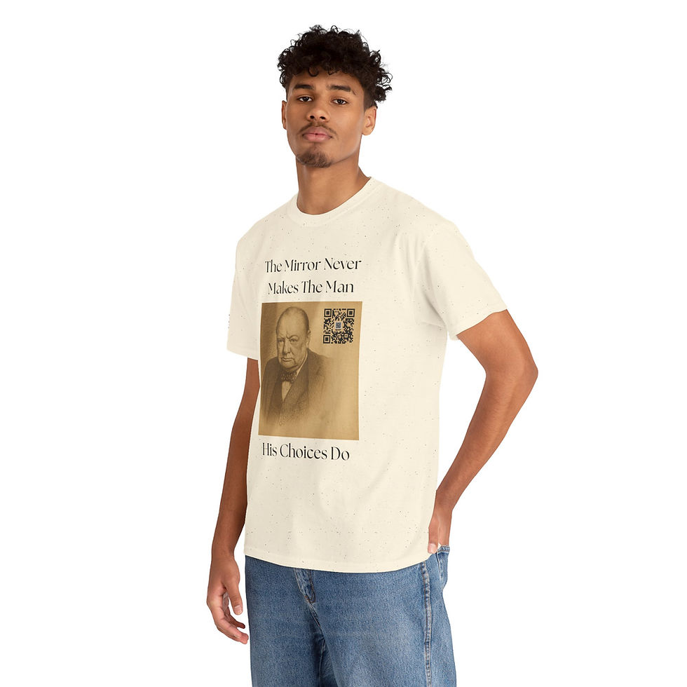 Thumbnail: Motivational Sparks – The Mirror Lies Tee