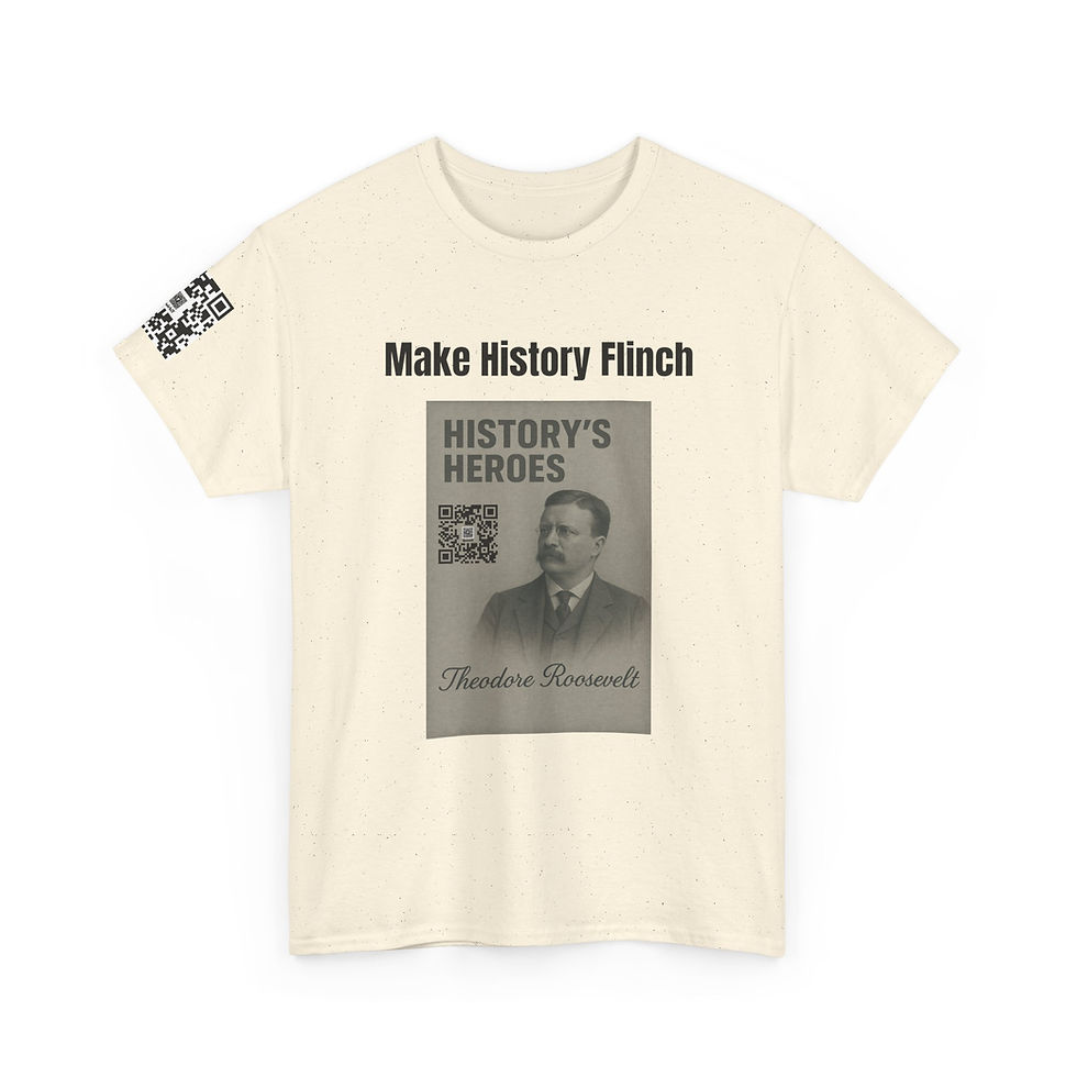 Thumbnail: History’s Heroes – Teddy Roosevelt Tee