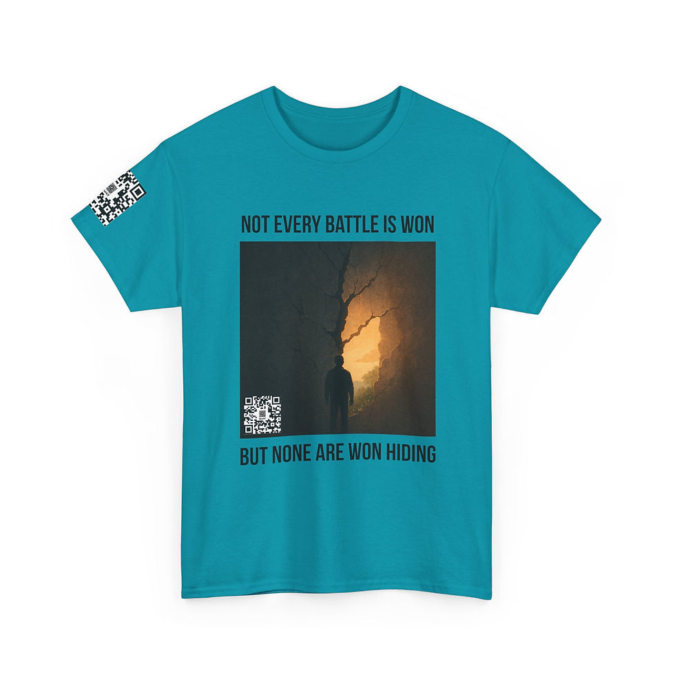 Thumbnail: Motivational Sparks – Face It & Fight Tee