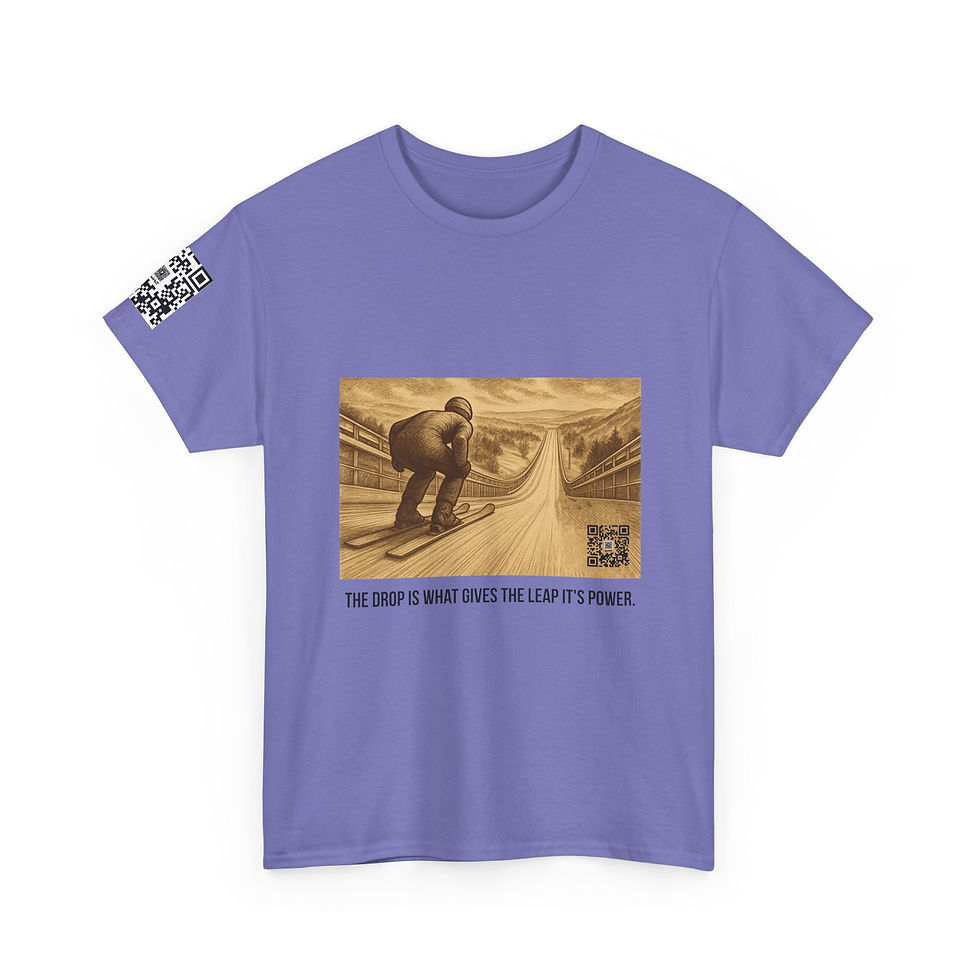 Thumbnail: Motivational Sparks – Power in the Drop Tee