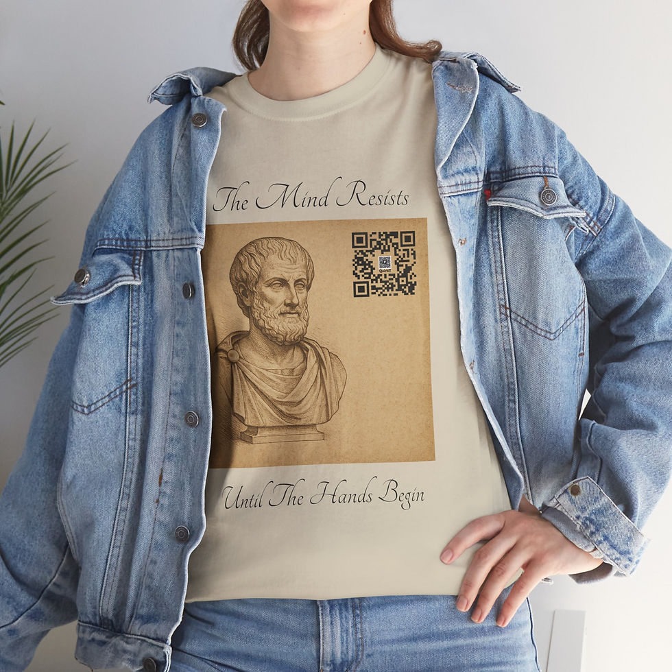 Thumbnail: Legends & Thinkers – Aristotle | Hands Begin Tee
