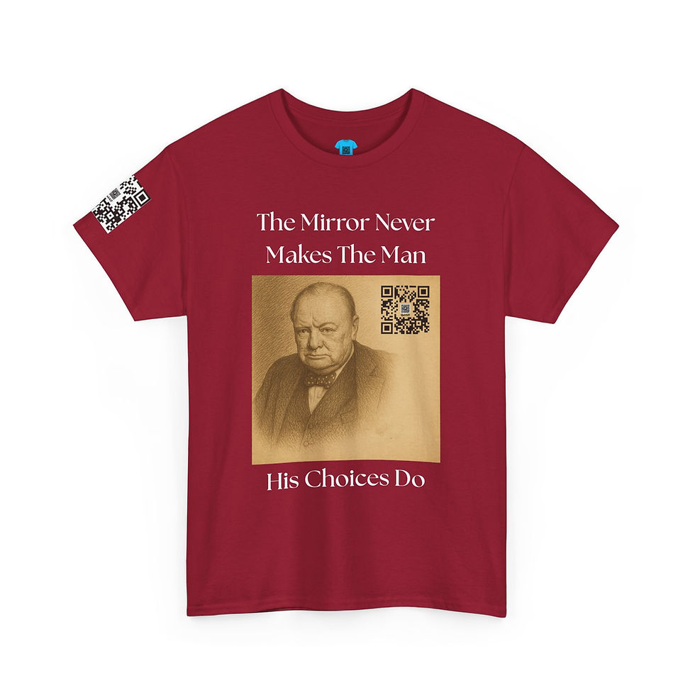 Thumbnail: Motivational Sparks – The Mirror Lies Tee