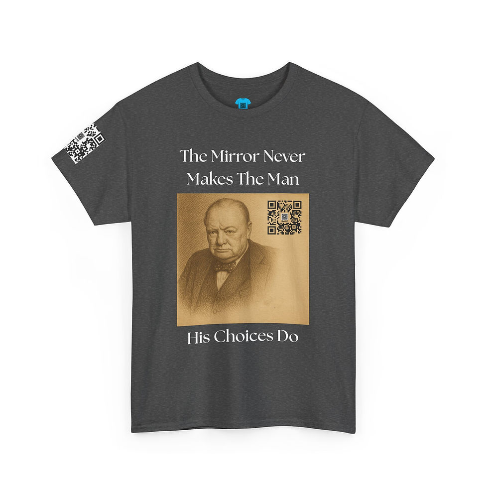 Thumbnail: Motivational Sparks – The Mirror Lies Tee