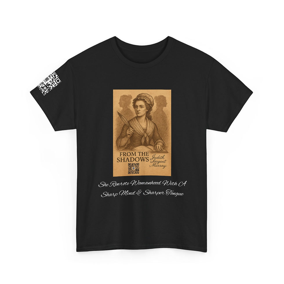 Thumbnail: From the Shadows – Judith Sargent Murray Tee