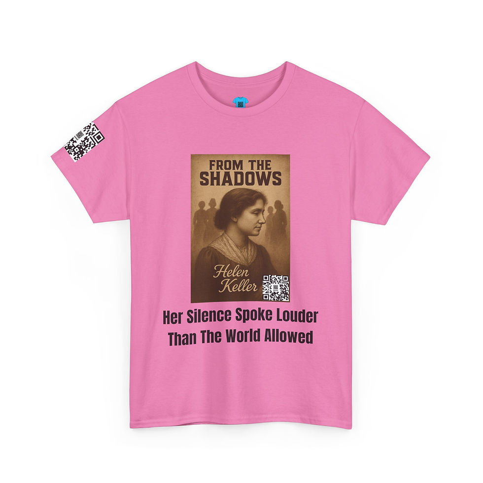 Thumbnail: From the Shadows – Helen Keller Tee