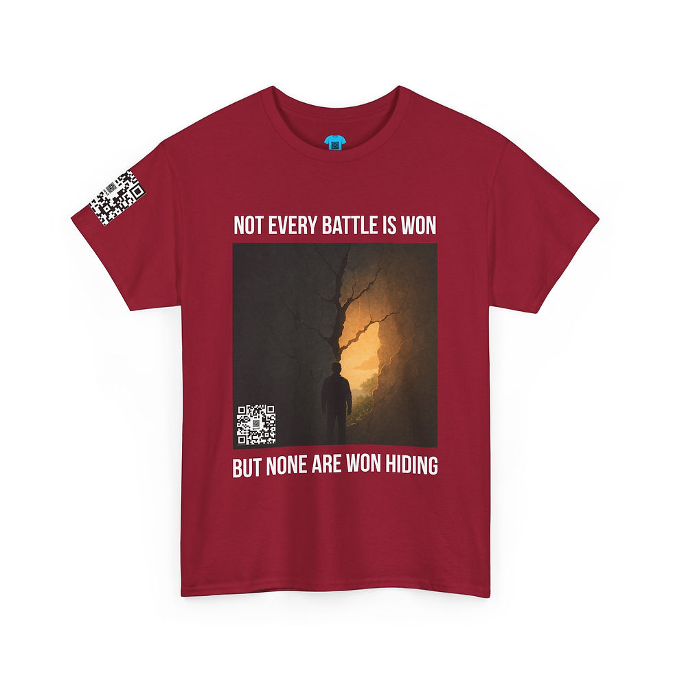 Thumbnail: Motivational Sparks – Face It & Fight Tee