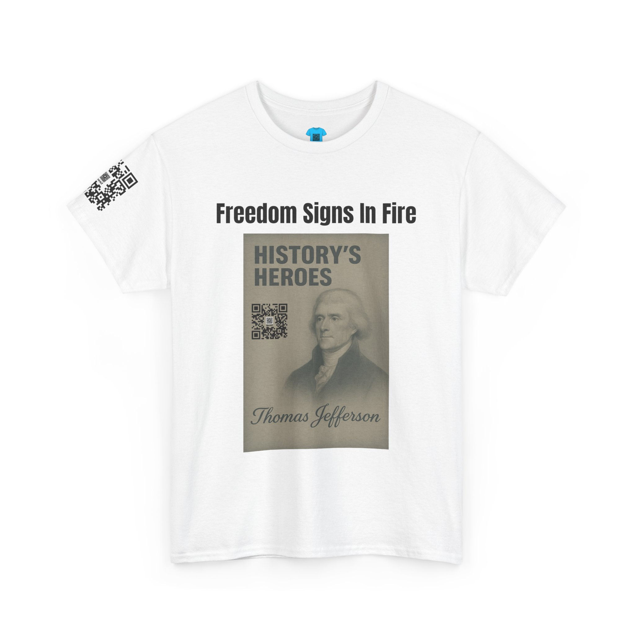 History’s Heroes – Thomas Jefferson Tee