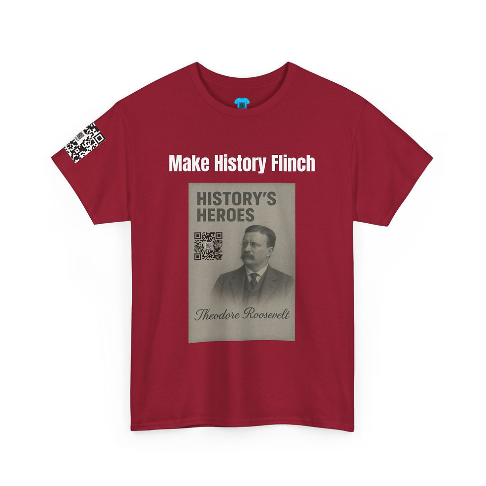 Thumbnail: History’s Heroes – Teddy Roosevelt Tee