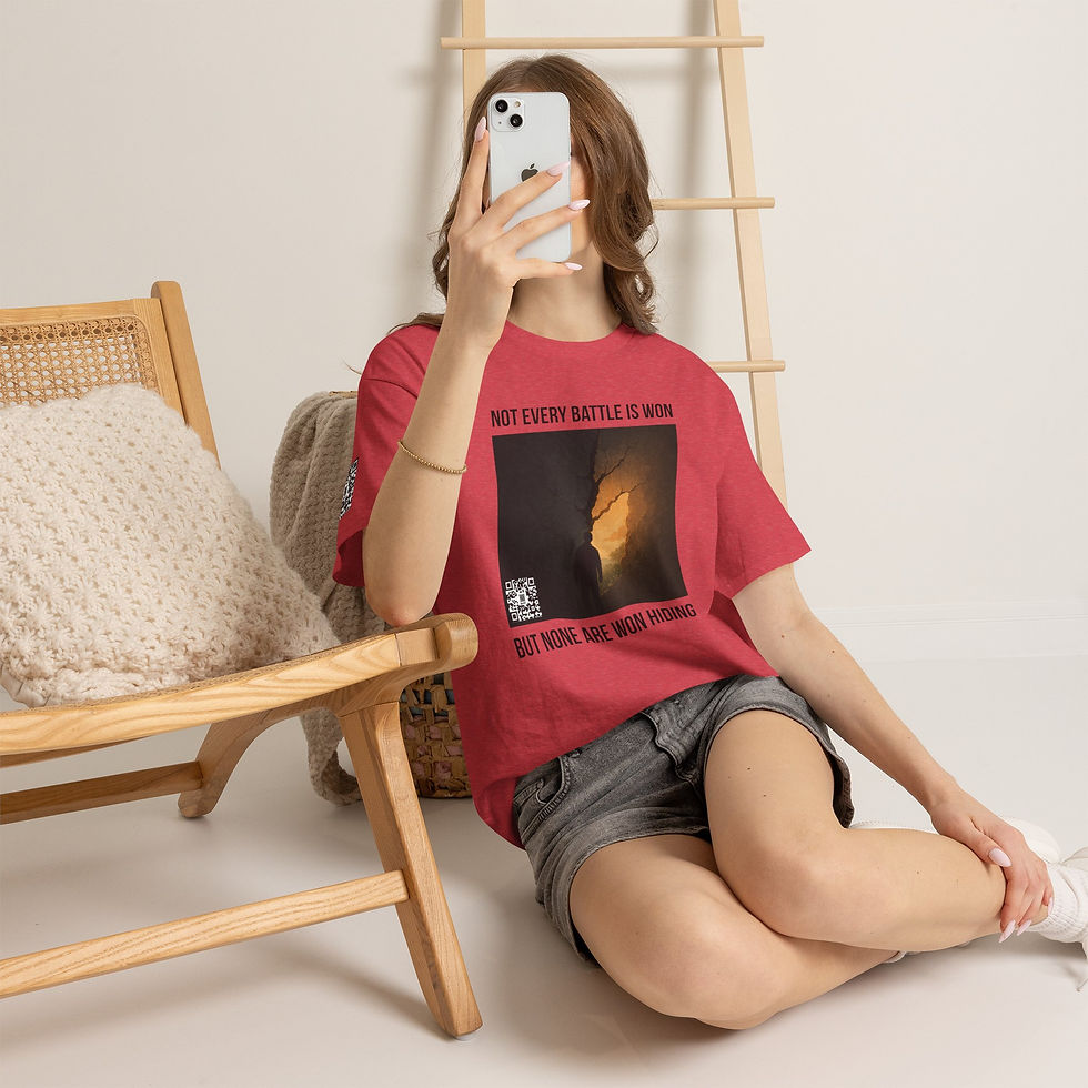 Thumbnail: Motivational Sparks – Face It & Fight Tee
