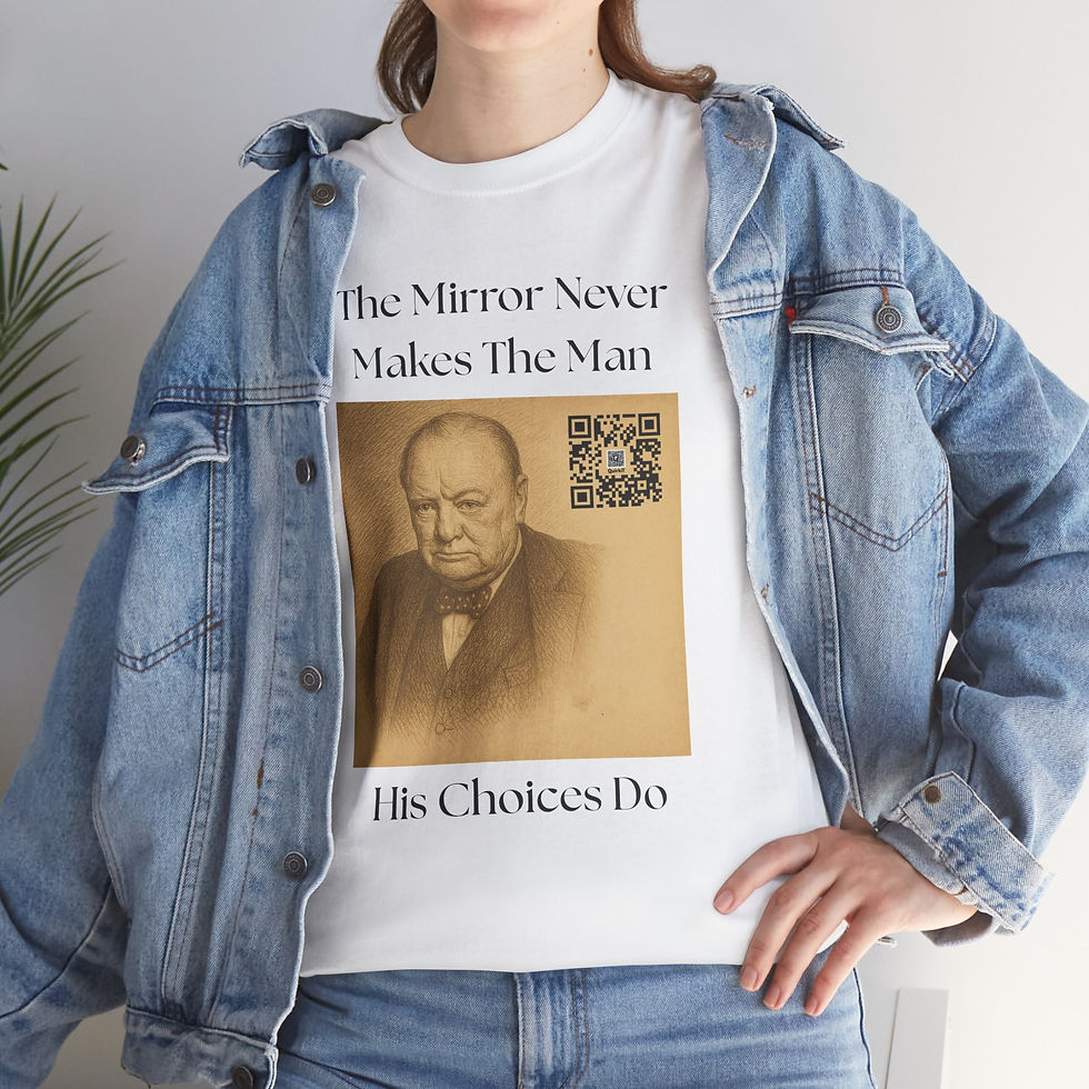 Thumbnail: Motivational Sparks – The Mirror Lies Tee