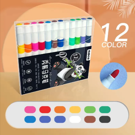 Miniatura: Kids’ Doodle Acrylic Markers – Waterproof & Quick-Drying