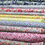 Thumbnail: RICO FABRIC - TOILE DE JOUY - FLOWERS ON PINK BACKGROUND