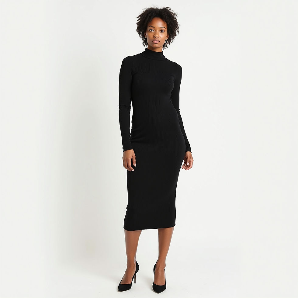 Vestido Midi Ajustado