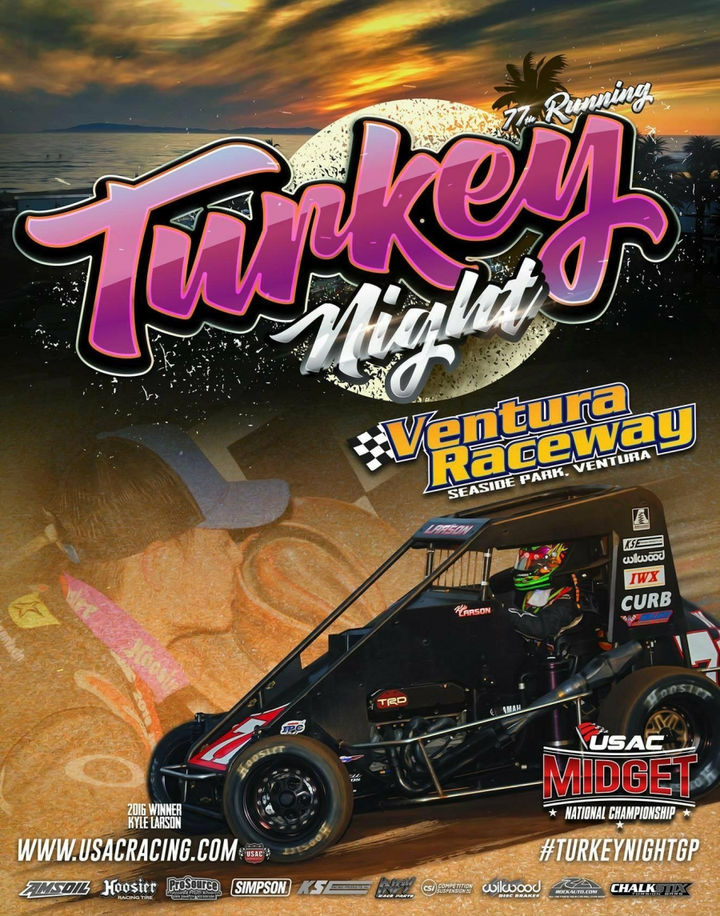RACEDAY: 77th "Turkey Night Grand Prix:" Nov. 23, 2017