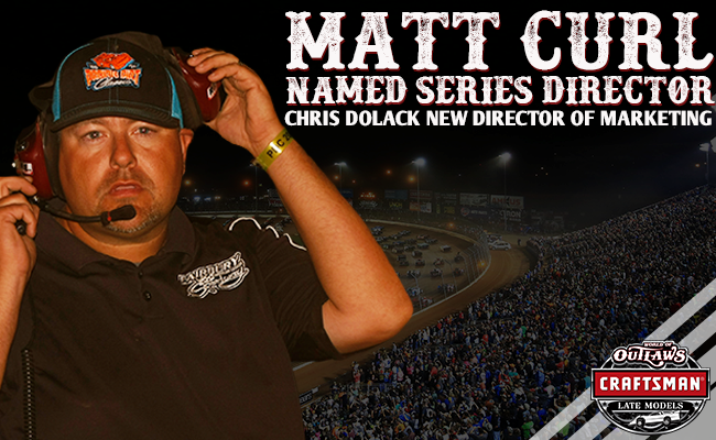 MATT CURL HEADS WORLD OF OUTLAWS LATE MODEL SERIES FOR 2018 SEASON