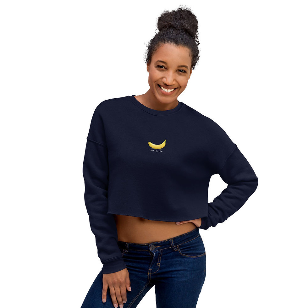 Thumbnail: Pisang.Co Crop Sweatshirt