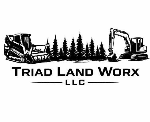 Triad Land Worx Landscaping and forestry mulching logo