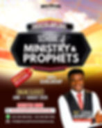 SCHOOL OF MINISTRY AND PROPHETS